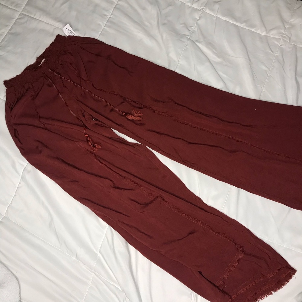 Wide Leg Boho Pants
